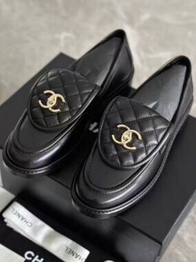 Chanel Leather Loafers
